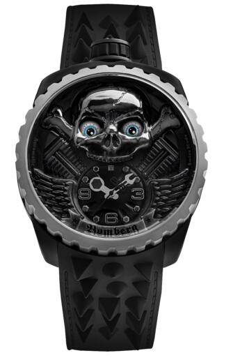 Review Bomberg Bolt 68 Skull Rider BS47APBA.056-3.3 mens replica watch price